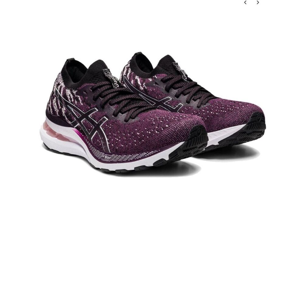 Asics GEL Kayano 28 MK Deep Plum Black Womens 6 US Medium 37 EUR 1012B126-500